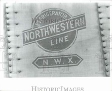 1965 Press Photo Refrigerador Northwestern Line Logotipo em Railroad Box Car, FL comprar usado  Enviando para Brazil