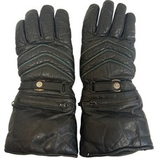 Vintage black leather for sale  HAVERFORDWEST