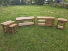 Oak furnitureland living for sale  MATLOCK