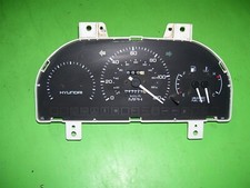 1990 90 Hyundai Excel VELOCÔMETRO painel de instrumentos 43k milhas medidores comprar usado  Enviando para Brazil