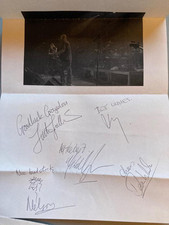 New Model Army, SIGNED picture, 2001 comprar usado  Enviando para Brazil