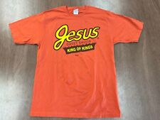CAMISETA VINTAGE JESUS PARÓDIA DE REESE L KERUSSO CHRISTIAN TEE ANOS 90 NOVA SEM ETIQUETAS comprar usado  Enviando para Brazil