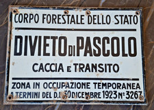 Targa tabella insegna usato  Roma