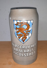 Liter bierkrug steinkrug gebraucht kaufen  Ebelsbach