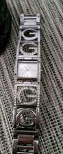 Guess armbanduhr silber gebraucht kaufen  Waiblingen