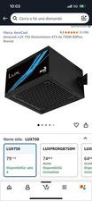 Aerocool lux 750w usato  Ardea