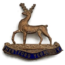 Hertfordshire yeomanry regimen for sale  BROMLEY