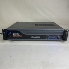 Amplificador de potência de som profissional Gemini equipamento de áudio GPA-2000 Watts profissional AMP comprar usado Amplificador de potência de som profissional Gemini equipamento de áudio GPA-2000 Watts profissional AMP comprar usado  Enviando para Brazil