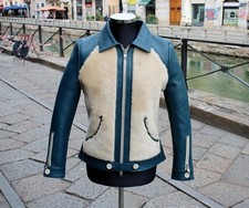 Giubbotto giacca pelle usato  Milano