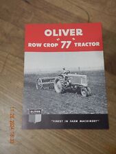 Oliver row crop for sale  Braham
