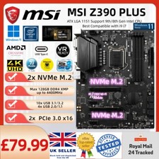 Msi z390 plus for sale  MANCHESTER