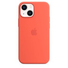 Capa/capa de silicone genuína/oficial Apple iPhone 13 Mini nectarina (laranja) comprar usado  Enviando para Brazil
