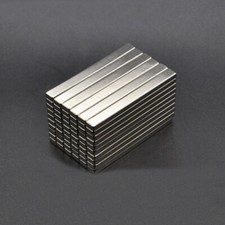2-100pcs 50x5x3mm barra forte NdFeB terra rara neodímio ímãs bloco geladeira N50 comprar usado  Enviando para Brazil