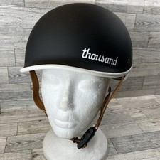 Usado, Capacete de skate Thousand Heritage bicicleta pequeno 54cm-57cm preto carbono comprar usado  Enviando para Brazil