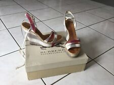 Sandales compensees burberry d'occasion  Andeville