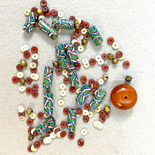 African millefiori beads for sale  Queen City