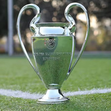 Troféu réplica de resina troféu liga dos campeões de futebol 6", usado comprar usado  Enviando para Brazil