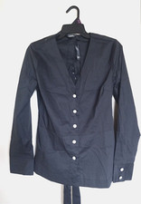 Blusa Venus feminina 12 preta espartilho botão traseiro frente camisa AGORA comprar usado Blusa Venus feminina 12 preta espartilho botão traseiro frente camisa AGORA comprar usado  Enviando para Brazil