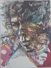Jacques brel lithographie d'occasion  Mezzavia