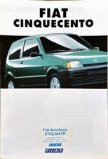 Fiat cinquecento brochure d'occasion  Expédié en Belgium
