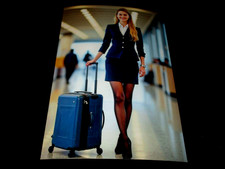 Cute blonde airline for sale  Kingston