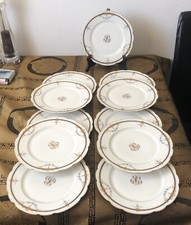 Ancien assiettes porcelaine d'occasion  Maromme
