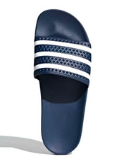 NOVO SLIDES ADIDAS ORIGINALS MASCULINO ADILETTE TREFOIL ~TAMANHO 12 #280222 AZUL comprar usado  Enviando para Brazil
