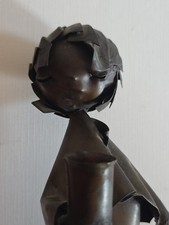 Blechfigur mädchen kerzenhalt gebraucht kaufen  Kornwestheim