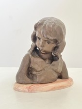 Scultura bimba bronzo usato  Gavirate