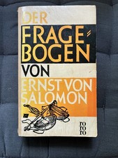 Ernst salomon fragebogen gebraucht kaufen  Hattingen