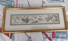 Vintage silk embroidery for sale  SKEGNESS