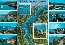 Lago maggiore mehrbildkarte gebraucht kaufen  Leonberg