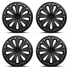 Wheel trims black d'occasion  Expédié en Belgium