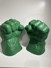 Luva MARVEL 2003 Incrível Hulk Espuma Esmagar Punho Mãos Som-Testado Funciona comprar usado  Enviando para Brazil