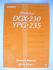 Yamaha Portable Grand DGX-230/YPG-235 Manual do Proprietário, Inclui CD-ROM Acessório comprar usado  Enviando para Brazil