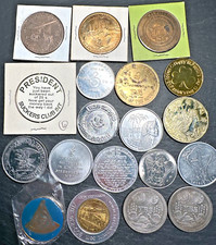 Tokens coins medallions for sale  Leander