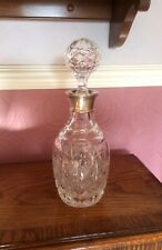 Crystal glass decanter for sale  HALIFAX