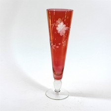 Vintage cranberry glass for sale  STREET