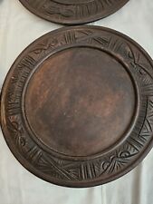 Usado, Placa de madeira vintage esculpida à mão origem desconhecida placa de madeira placa de pão 4 disponíveis comprar usado Usado, Placa de madeira vintage esculpida à mão origem desconhecida placa de madeira placa de pão 4 disponíveis comprar usado  Enviando para Brazil