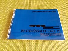Porsche 911 betriebsanleitung gebraucht kaufen  Sinsheim