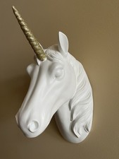 White unicorn head for sale  Decatur