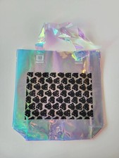 Sacola tote holográfica transparente teselada para gato design personalizado artista exclusivo, usado comprar usado  Enviando para Brazil