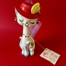 Figurine chat vintage d'occasion  Granville
