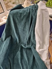 Dunelm dark green for sale  CHESTERFIELD