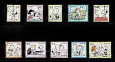 Usado, Japão 2023 Snoopy Peanuts Charlie Brown 84Y Conjunto Completo Usado Sc# 4645 a-j comprar usado  Enviando para Brazil