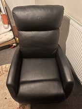 Reclining chair faux for sale  SHEFFIELD