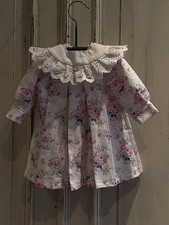 Puppenkleid rosen handmade gebraucht kaufen  Ostrhauderfehn