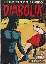 Diabolik prima serie usato  Monterotondo