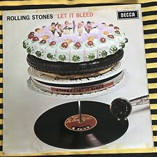 THE ROLLING STONES LET IT BLEED LP ALBUM RECORD VINYL UK 1969 NO INNERS 6W 1W ! comprar usado  Enviando para Brazil