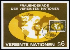 UNO WIEN MK 1980 FRAUEN FRIEDENSTAUBE PIGEON MAXIMUMKARTE MAXI CARD MC CM xb92 comprar usado  Enviando para Brazil